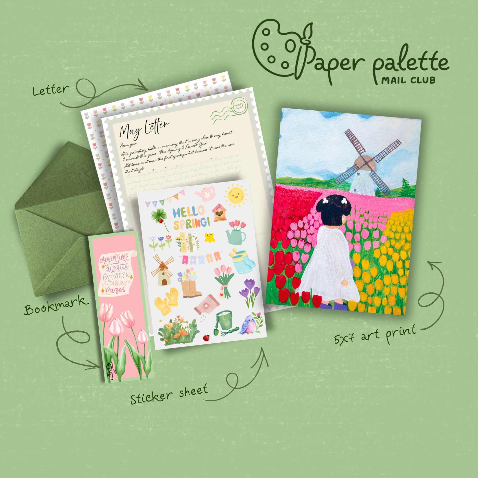 MAY PAPER PALETTE MAIL